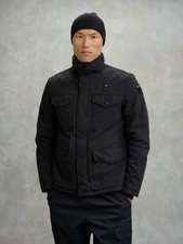 BLAUER UOMO Giubbino PIUMINO FIELD JACKET IMBOTTITA NORTON 25WBLUB02146 NERO