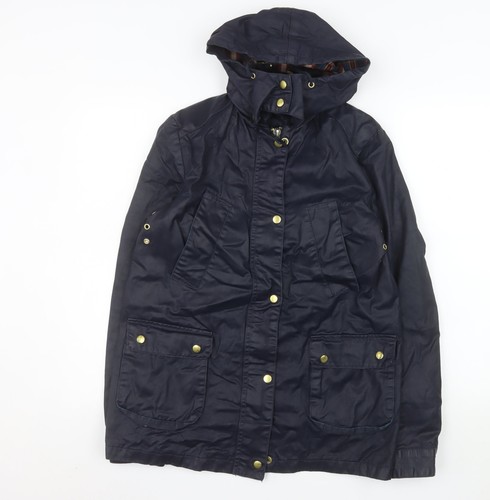 Cappotto parka donna - blu, zara