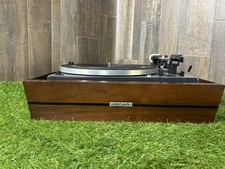 Giradischi doppio 1228 con carrello Shure M95ED venduto così com'è per ricambi o riparazione