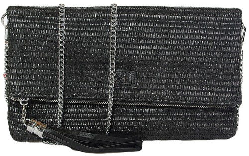 Xti 86436 borsa rafia - nera, 26