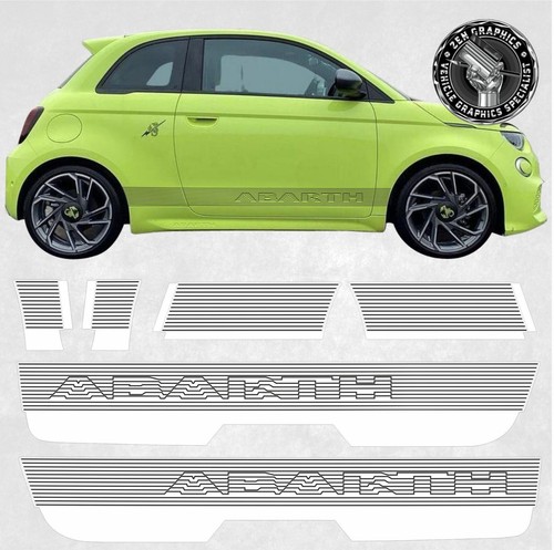 Decalcomanie laterali per fiat - decalcomanie,