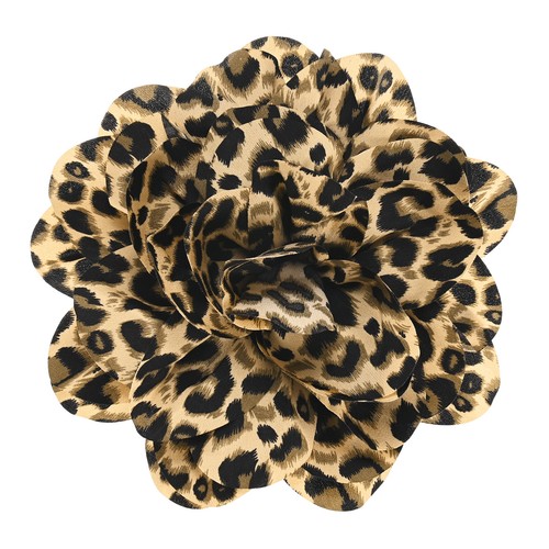 For large pink flower - , brooch