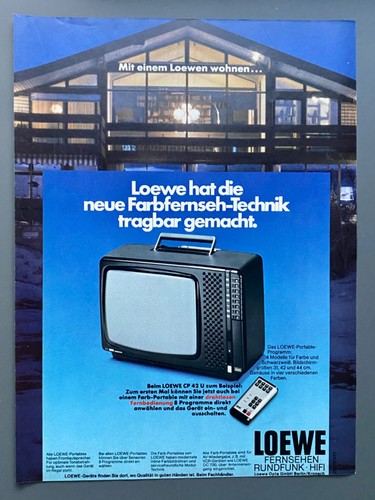 Loewe tv a colori - cp, 42