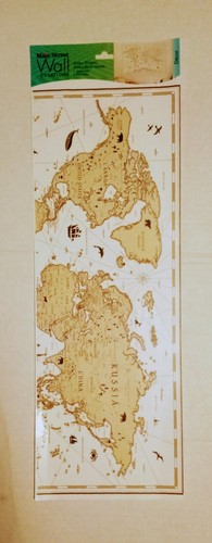Adesivo mappa del - adesivo,