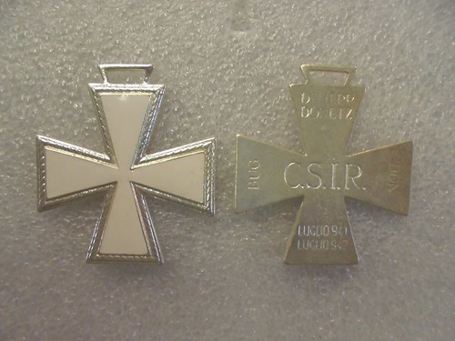 Medaglia italiana croce - croce, di