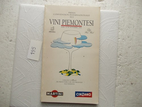 Libro vini piemontesi - libro,