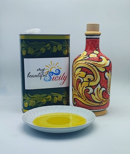 Oliera ceramica siciliana - in,