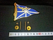 Placca radiatore auto moto CCT Circolo Canottieri Tennis Lazio. E' perfetta !