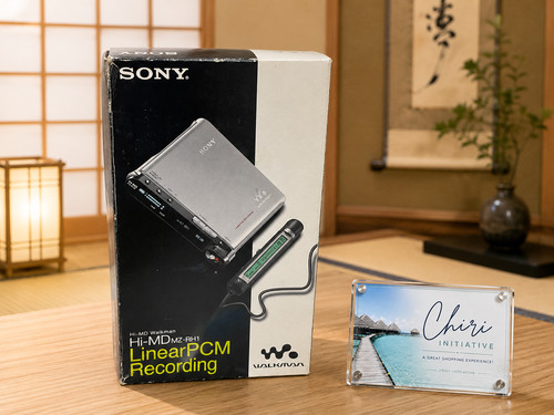 Walkman sony mz - walkman, mz-rh1
