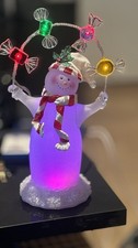 Pupazzo di neve LED acrilico