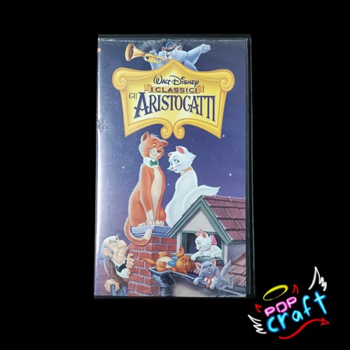 Vhs disney gli - disney, aristogatti