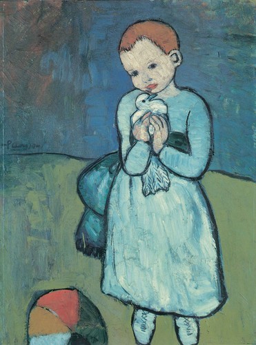 Pablo picasso bambino con - pablo,