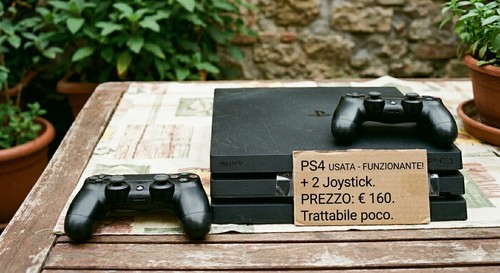 Sony playstation slim 500gb - 4,