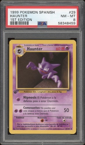 1999 pokemon spanish 1st - pokemon,