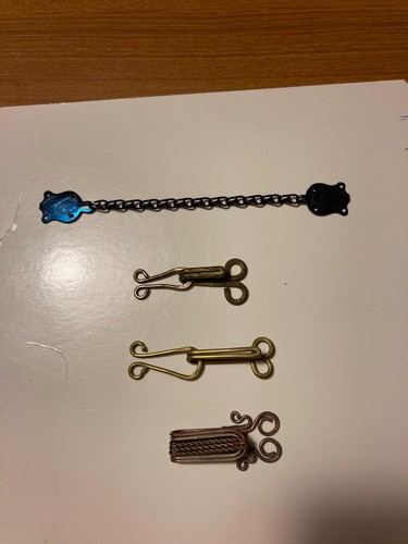 Antichi ganci ottone per - ganci, in