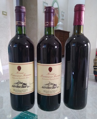 Vecchi vini rosso maremma - 3x,