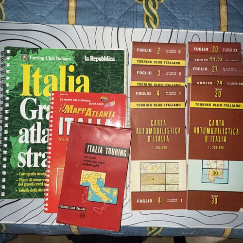 Carta automobilistica italia - carta,