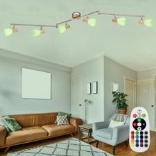 RGB LED Legno Soffitto Luce
