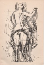 Marino Marini - Schizzi di