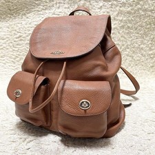 Zaino COACH in pelle con