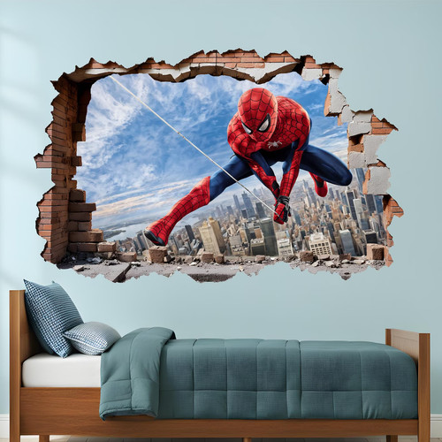 Adesivo murale spiderman - murale,