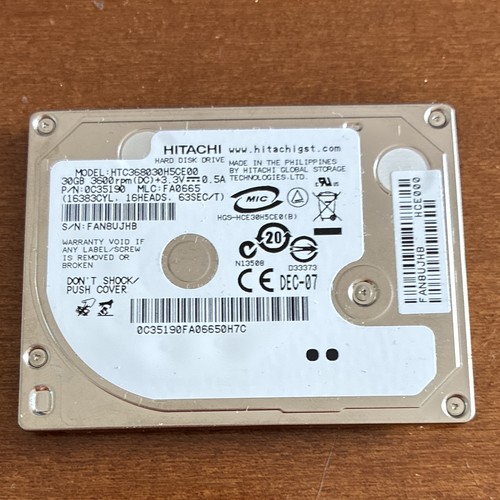 Hitachi travelstar hdd - travelstar,