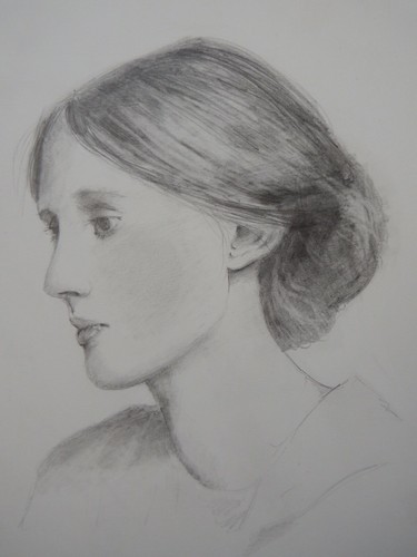 Disegno matita virginia - a,