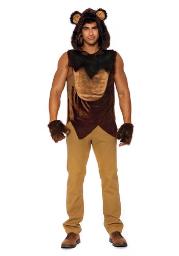 Costume orso cattivo uomo