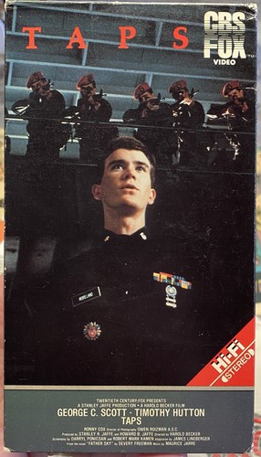 1984 taps vhs cbs fox - taps,