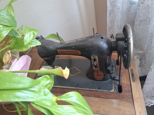 Macchina cucire vintage - macchina, da