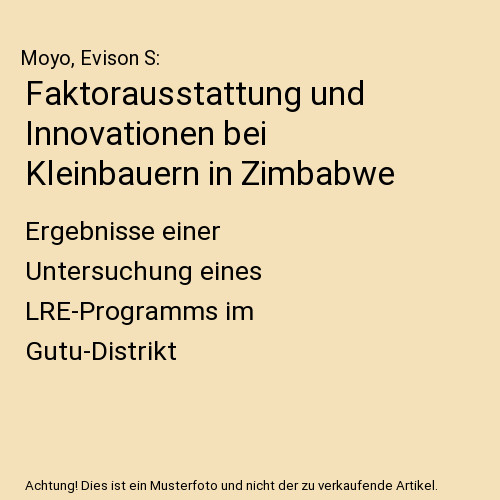 Faktorausstattung und
