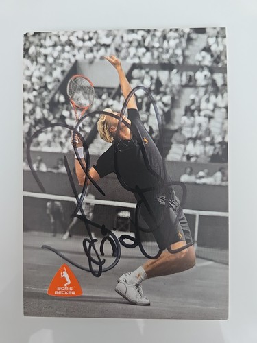 Boris becker autografo - becker,