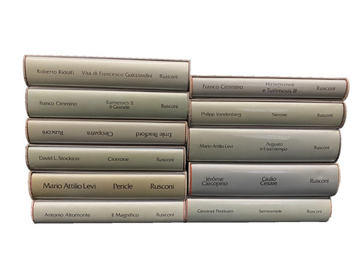 Lotto libri storici collana - lotto,