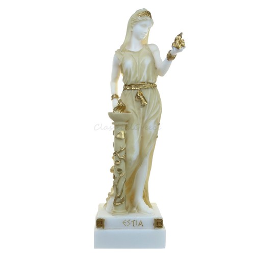 Statua antica dea greca hestia - statua,