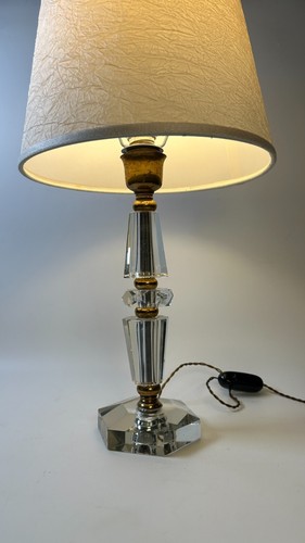 Lampada art decò cristallo - art,