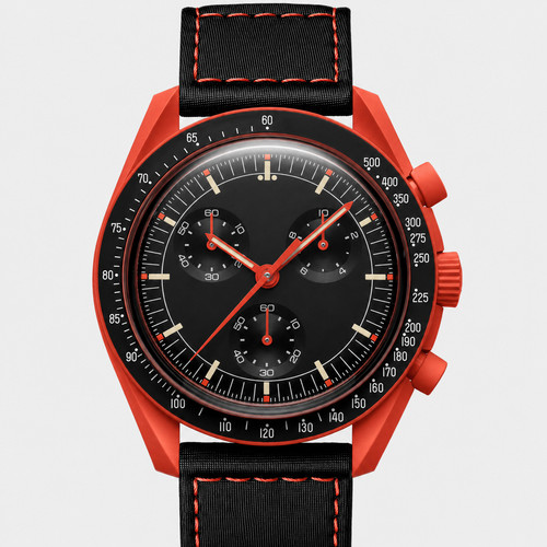 Orologio cronografo arancione - orologio,