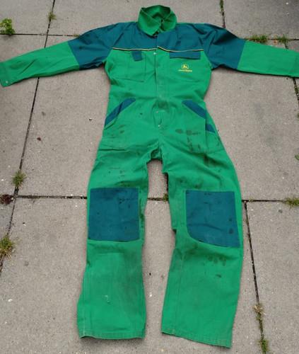 Tuta uomo john deere verde - deere,
