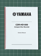 Yamaha cdr hd1000 - cdr-hd1000, —