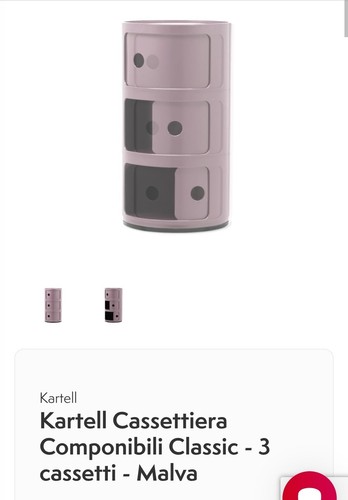 Cassettiera kartell color - cassettiera, kartell,