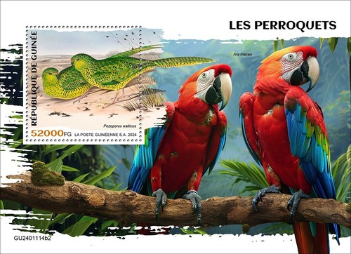 Francobolli pappagalli mnh - pappagalli,