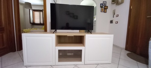 Mobile legno con - tv, legno,