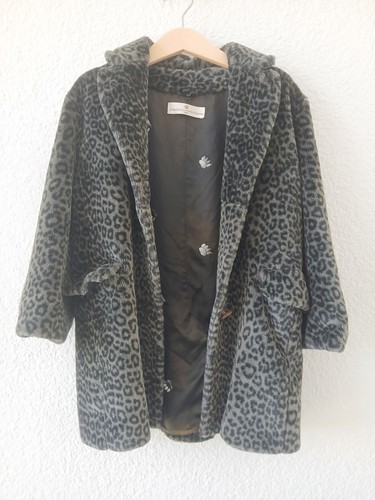 Cappotto leopardo grigio