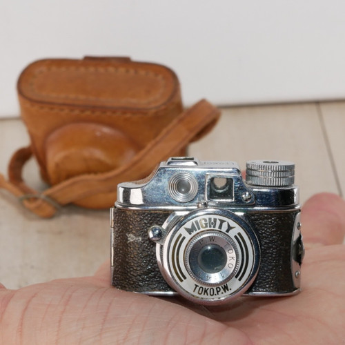 Vintage miniature spy camera - miniature,