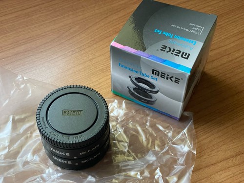 Meike kit tubi - macro, af