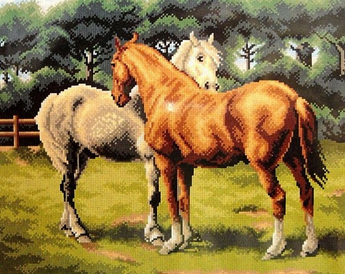 Quadro canovaccio mezzo punto - quadro,