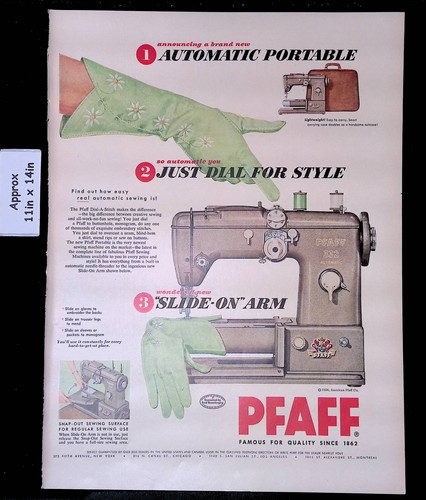 1956 pfaff macchina cucire - 1956,