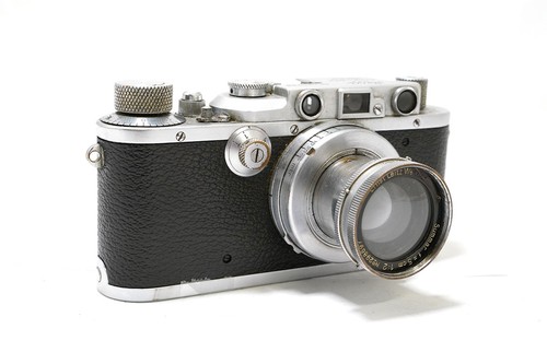 Fotocamera analogica leica - fotocamera, iii