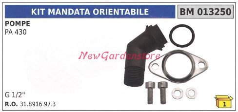Kit mandata orientabile