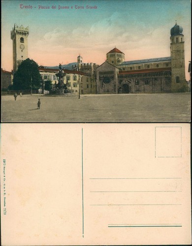 Cartolina trento - cartolina,