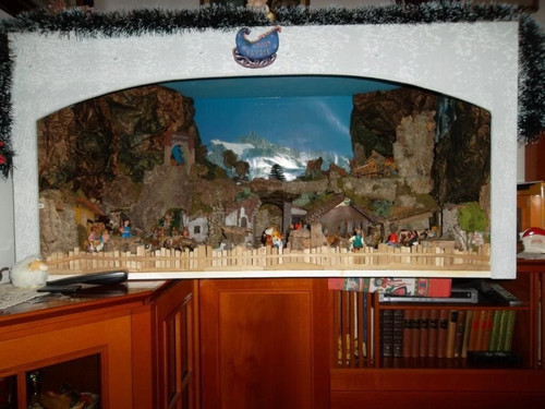 Presepe artigianale in - presepe,